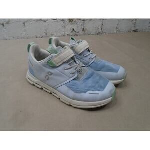 On Cloud Play Shoes Kid's Size 3 Blue Low Top Athletic Running Sneakers